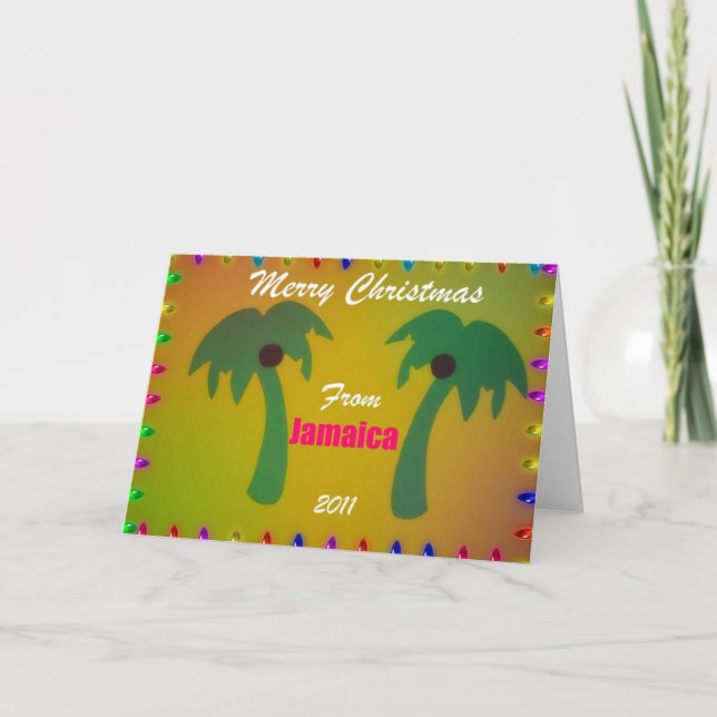 Merry Christmas from Jamaica 2011 Holiday Card (Front)