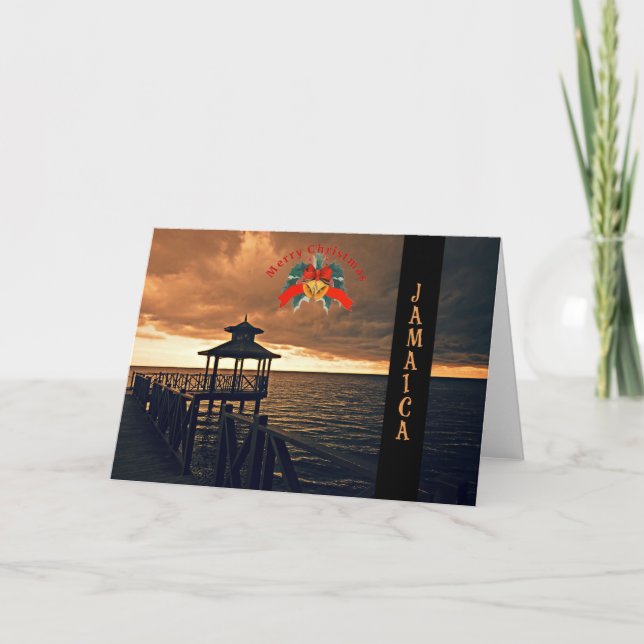 Merry Christmas from Jamaica Card (Front)