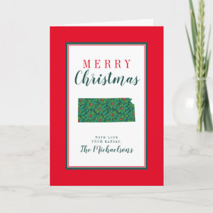 Merry Christmas from Kansas Card