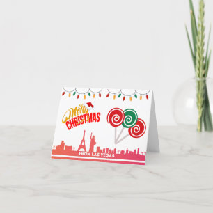 Merry Christmas from Las Vegas Cards