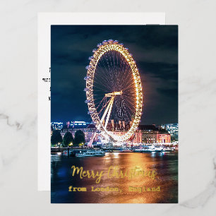 Merry Christmas from London, England