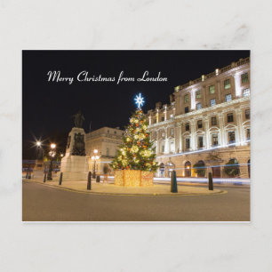 Merry Christmas from London Holiday Postcard
