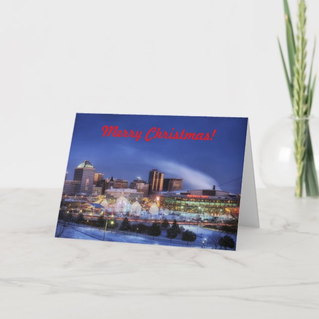 Merry Christmas From Minnesota Holiday Card (Front)