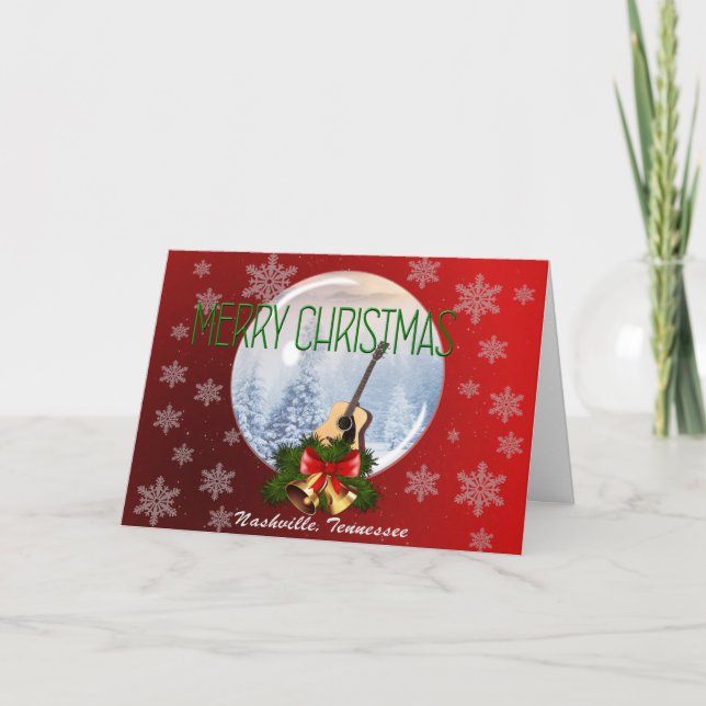 Merry Christmas from Nashville Card - RD (Front)