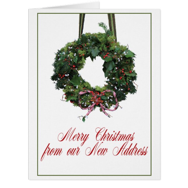 Merry Christmas from New Address (Front)