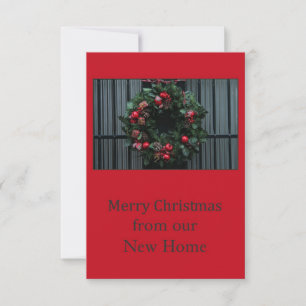 Merry Christmas from New Address Card