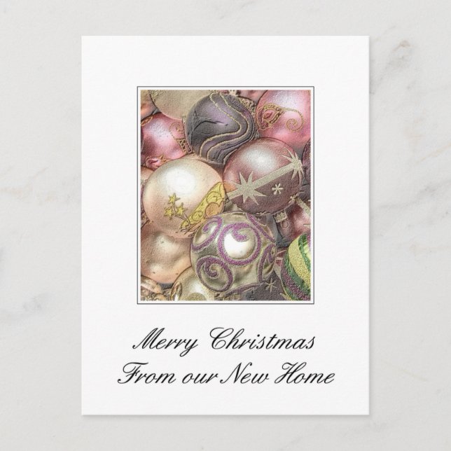 Merry Christmas from New Home Card (Front)