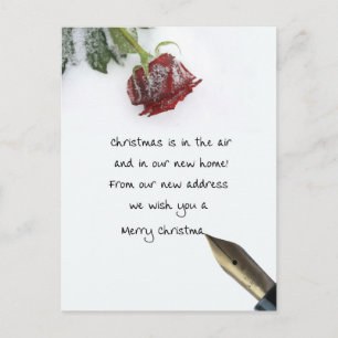 Merry Christmas from New Home Card