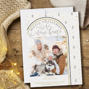 Merry Christmas from New Home Scandi Trees Moving Announcement