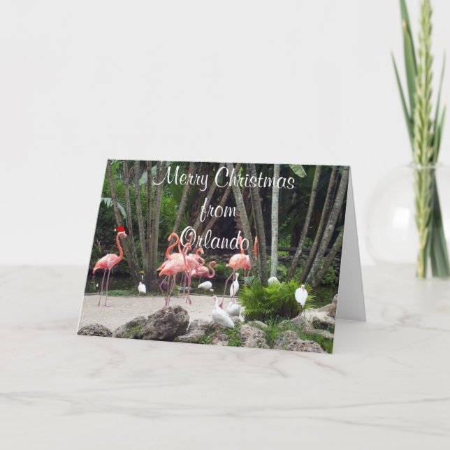 Merry Christmas from Orlando Card (Front)