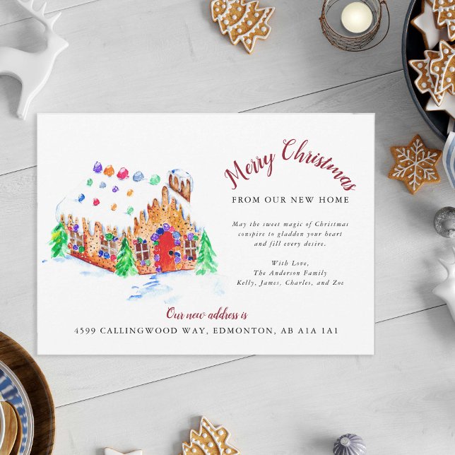 Merry Christmas from our New Home Moving Address Announcement (Creator Uploaded)