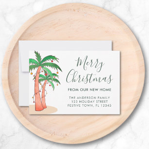 Merry Christmas From Our New Home Palms Moving Announcement