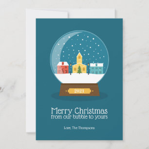 Merry Christmas from our quarantine bubble Holiday Card