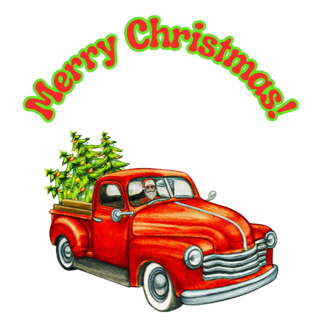 Merry Christmas from Santa Card (Creator Uploaded)