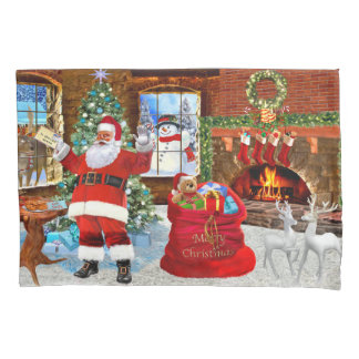 Merry Christmas from Santa Pillowcase