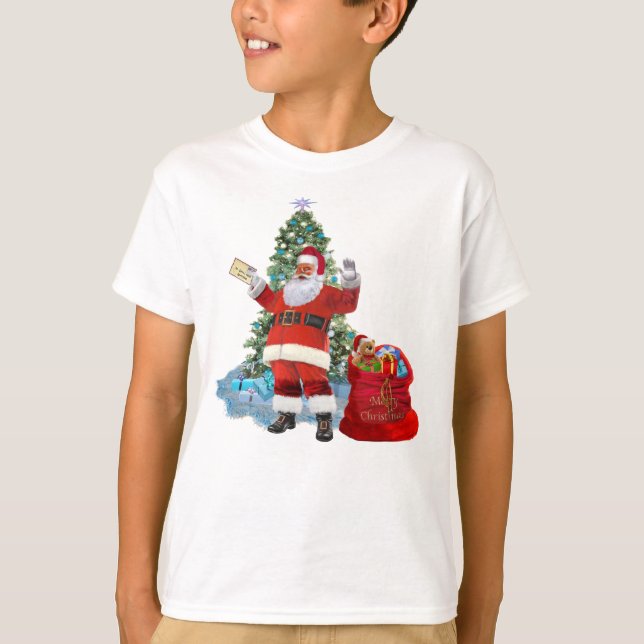 Merry Christmas from Santa T-Shirt (Front)