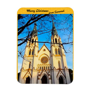 Merry Christmas from Savannah Cathedral of St John Magnet