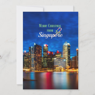 Merry Christmas from Singapore Card