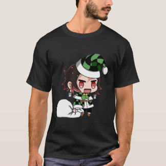 Merry Christmas From Tanjiro Kamado Demon Slayer 2 T-Shirt