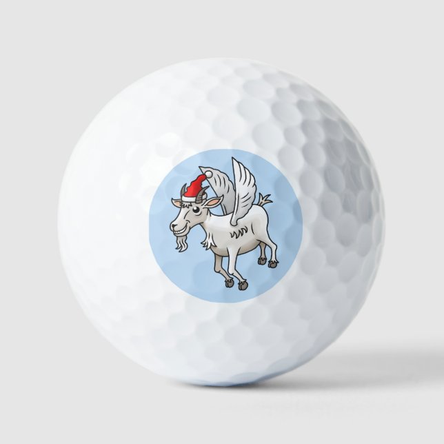 Merry Christmas from The Flying Goat Golf Balls (Front)