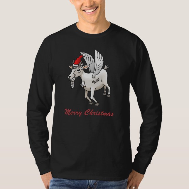 Merry Christmas from The Flying Goat T-Shirt (Front)