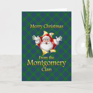 Merry Christmas From the Montgomery Clan Holiday Card