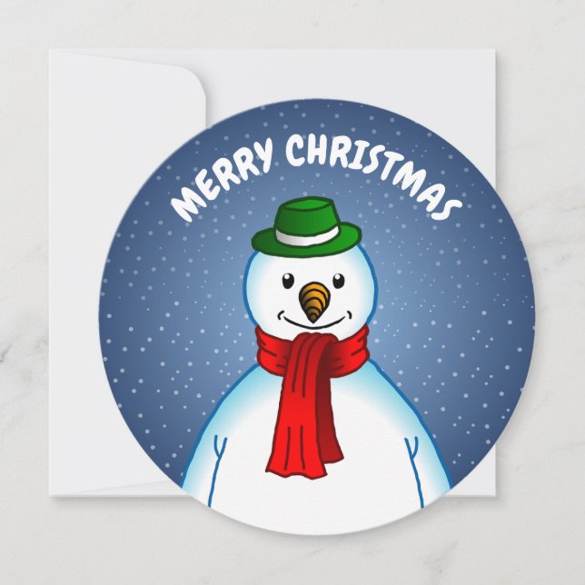 Merry Christmas from The Snowman Holiday Card (Front)
