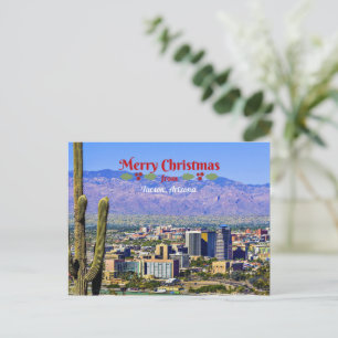 Merry Christmas from Tucson, Arizona, Holiday Postcard