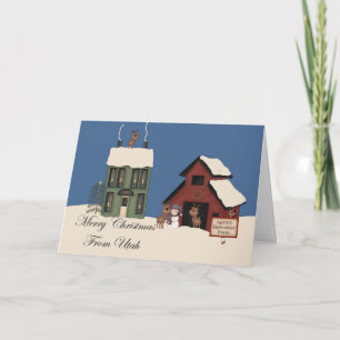 Merry Christmas From Utah Holiday Card