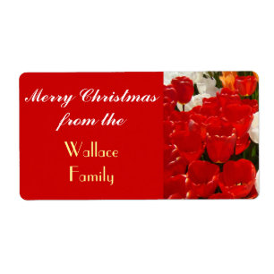 Merry Christmas from Your Family gift Labels