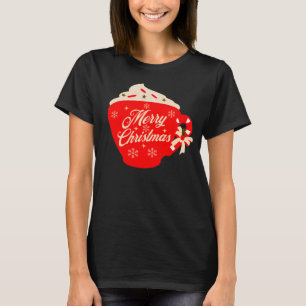 Merry Christmas Frosting Snowflakes Sprinkles  T-Shirt