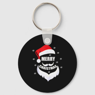 Merry Christmas -fun Santa Claus Father Xmas Boy G Key Ring