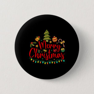 Merry Christmas Funny Design For Men And Women 202 6 Cm Round Badge
