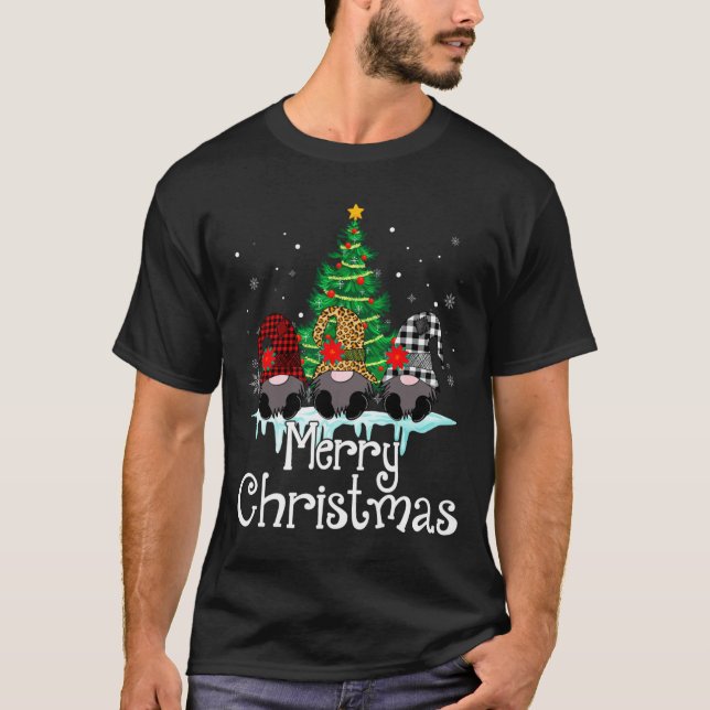 Merry Christmas Funny Family Matching Xmas New Yea T-Shirt (Front)