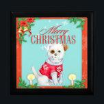 Merry Christmas Gift Box<br><div class="desc">Merry Christmas
Hold your valuables in this beautiful keepsake box. Made of lacquered wood,  the jewellery box comes in golden oak,  ebony black,  emerald green,  and red mahogany. Soft felt protects your jewellery and other collectibles.</div>