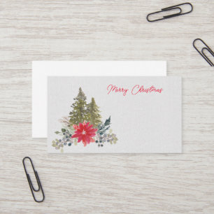 Merry Christmas Gift  Business Card