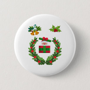 Merry Christmas  Gift for Christmas  Family 6 Cm Round Badge