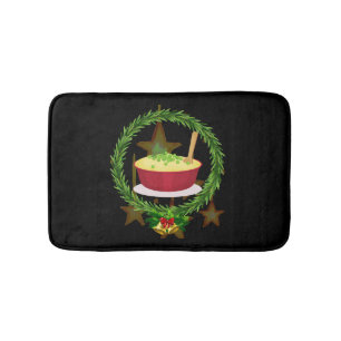 Merry Christmas Gift for Christmas Family Bath Mat