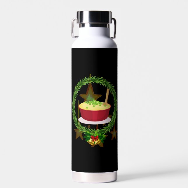 Merry Christmas  Gift for Christmas  Family    Water Bottle (Front)