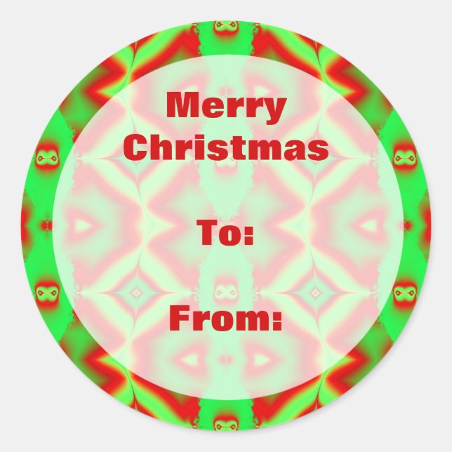 Merry Christmas Gift Tag (Front)