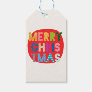 Merry Christmas Gift Tag  DoubleSided with To/From