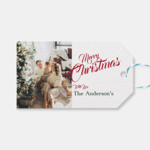 Merry Christmas Gift Tag Personalised Gift Tags