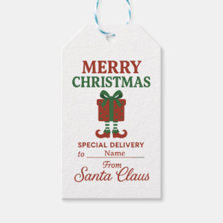 Merry Christmas Gift Tag – Special Delivery
