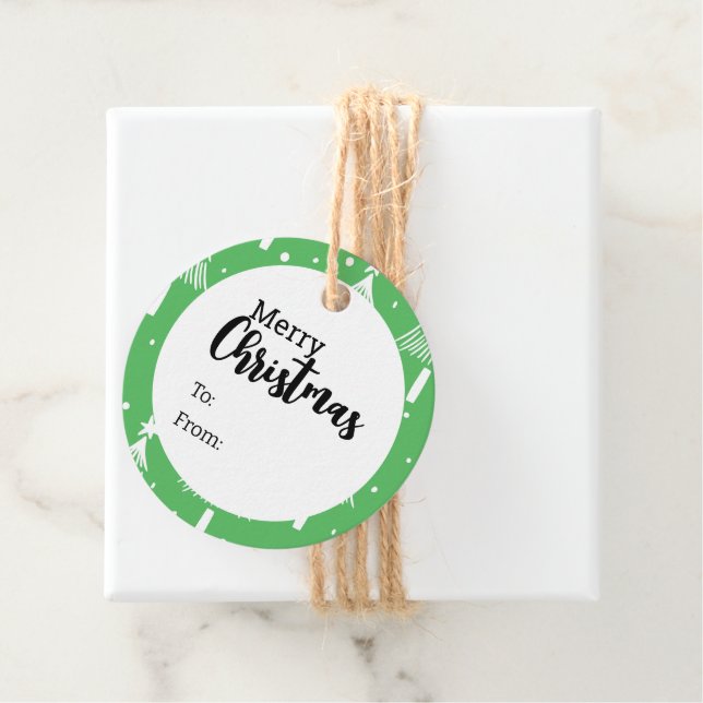 Merry Christmas Gift Tags (In Situ)