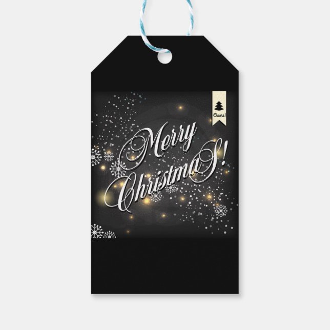 Merry Christmas Gift Tags (Back)