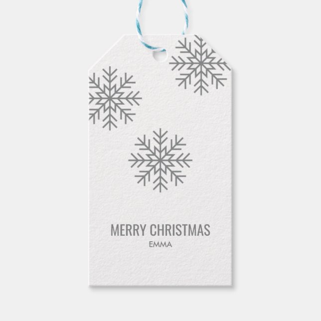 Merry Christmas Gift Tags (Front)
