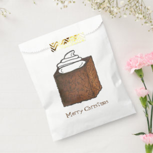 Merry Christmas Gingerbread Cake Sugar and Spice Favour Bags