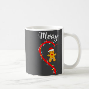 Merry Christmas Gingerbread Couple Xmas Pajamas Ma Coffee Mug