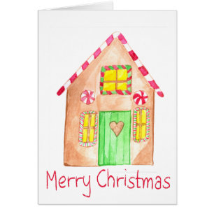 Merry Christmas Gingerbread house