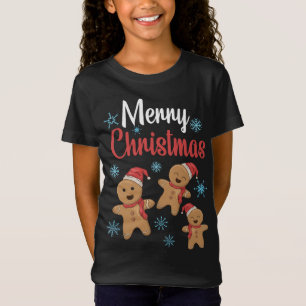 Merry Christmas Gingerbread Xmas Cookies T-Shirt